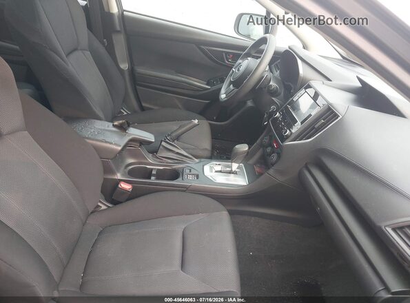 4S3GKAC60K3611436 2019 SUBARU IMPREZA Gray Vista interior delantera