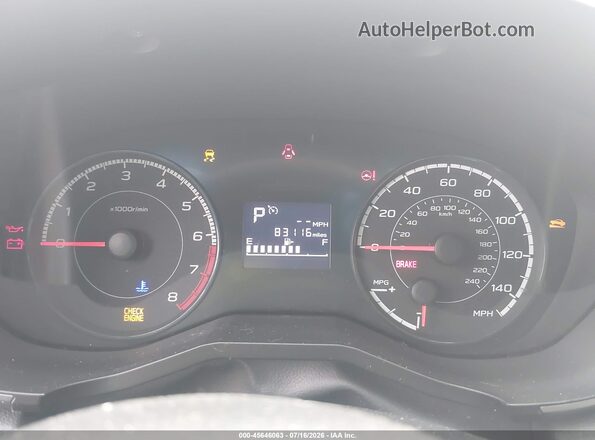 4S3GKAC60K3611436 2019 SUBARU IMPREZA Gray Vista de los asientos traseros