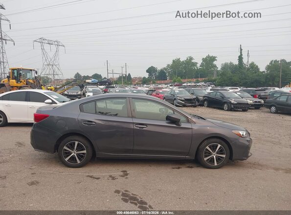 4S3GKAC60K3611436 2019 SUBARU IMPREZA Gray Vista interior trasera