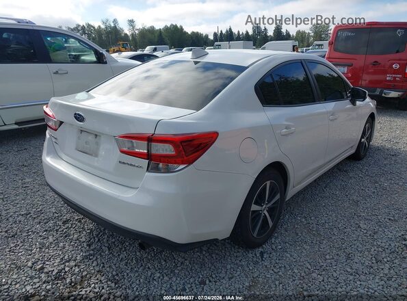 4S3GKAC60K3625238 2019 SUBARU IMPREZA Белый Задняя правая четверть