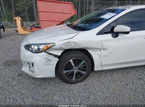 4S3GKAC60K3625238 2019 SUBARU IMPREZA Белый Вид спереди