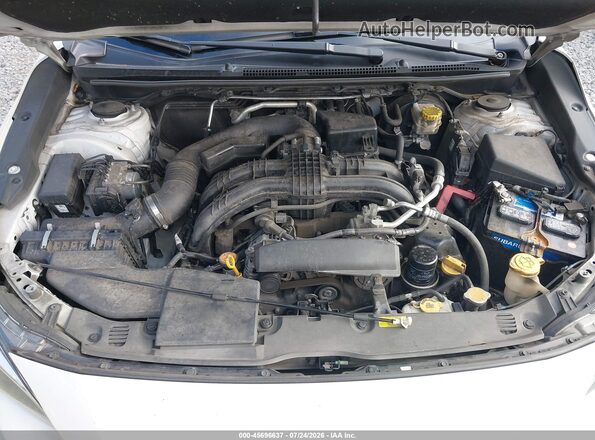 4S3GKAC60K3625238 2019 SUBARU IMPREZA Белый Вид сзади