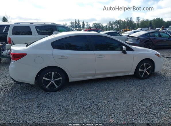 4S3GKAC60K3625238 2019 SUBARU IMPREZA Белый Вид задней части салона