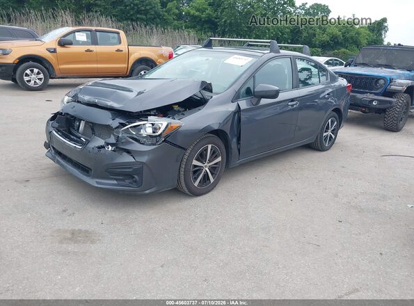 4S3GKAC62K3608778 2019 SUBARU IMPREZA Gray Przód lewy