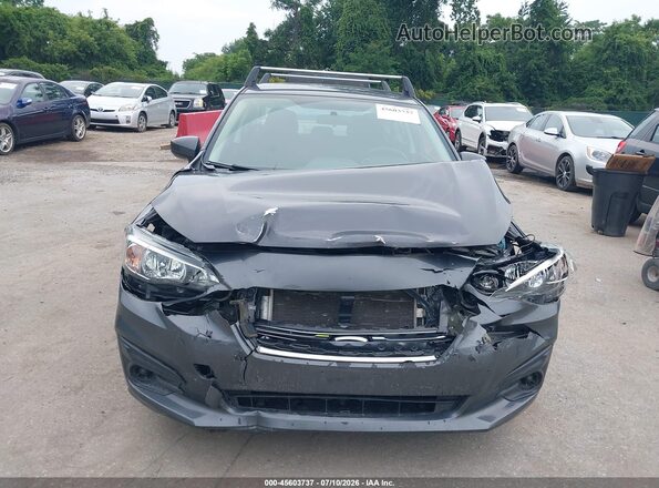4S3GKAC62K3608778 2019 SUBARU IMPREZA Gray Widok zestawu wskaźników