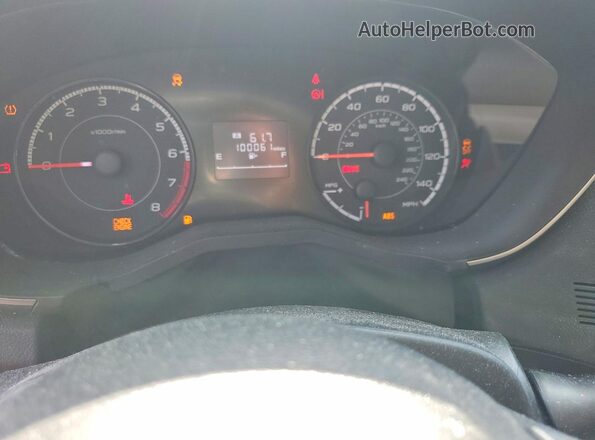 4S3GKAC63K3610054 2019 SUBARU IMPREZA White ხელსაწყოთა პანელის ხედი