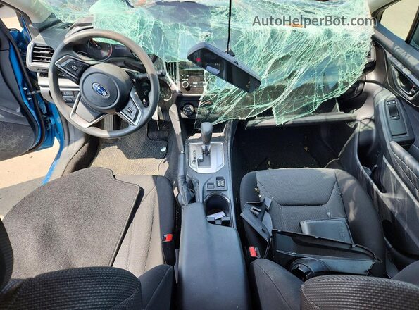 4S3GKAC66K3622294 2019 SUBARU IMPREZA Blue წინა პანელის ხედი