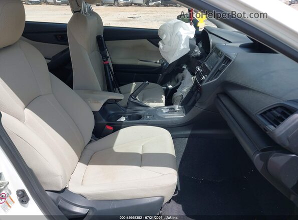 4S3GKAC67K3600840 2019 SUBARU IMPREZA White Սալոնի դիմացի տեսք
