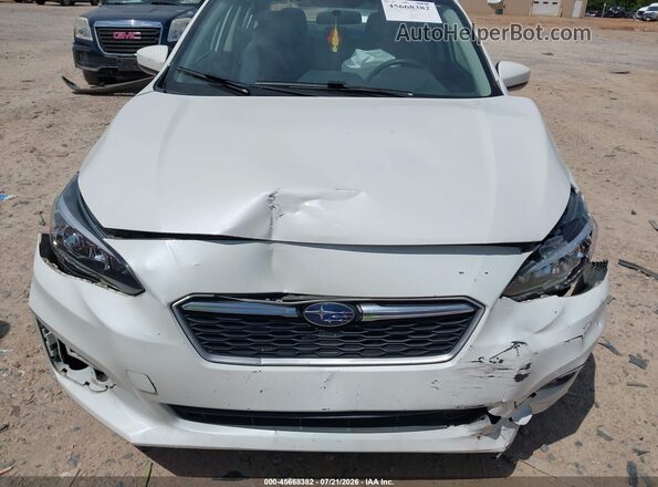 4S3GKAC67K3600840 2019 SUBARU IMPREZA White Դիմացի տեսք