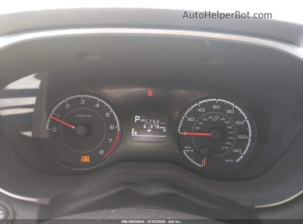 4S3GKAC67K3610042 2019 SUBARU IMPREZA White Vista de los asientos traseros
