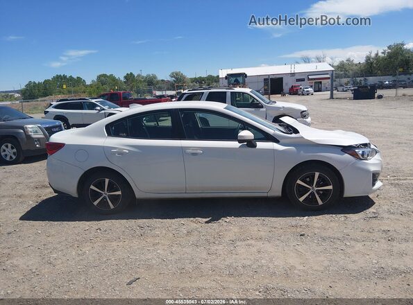 4S3GKAC67K3610042 2019 SUBARU IMPREZA White Vista interior trasera