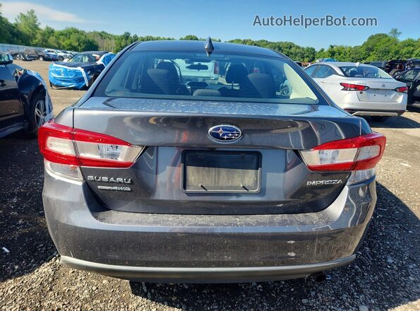 4S3GKAC6XK3617485 2019 SUBARU IMPREZA Gray Vista trasera