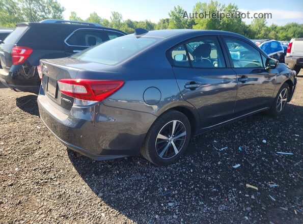 4S3GKAC6XK3617485 2019 SUBARU IMPREZA Gray Trasero derecho