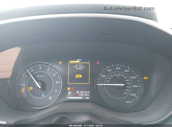 4S3GKAD60L3608939 2020 SUBARU IMPREZA White უკანა სავარძლების ხედი