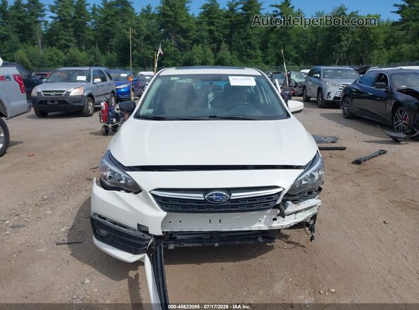 4S3GKAD60L3608939 2020 SUBARU IMPREZA White უკანა სალონის ხედი
