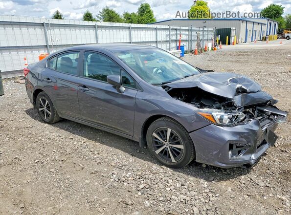 4S3GKAD62K3610125 2019 SUBARU IMPREZA Charcoal Delantero derecho