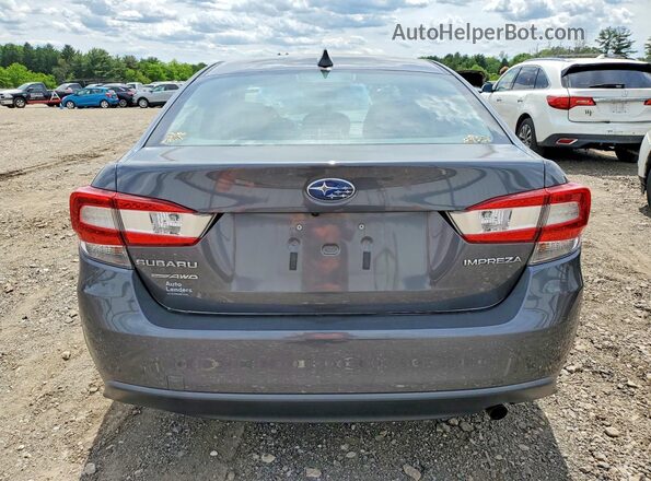 4S3GKAD62K3610125 2019 SUBARU IMPREZA Charcoal Vista trasera