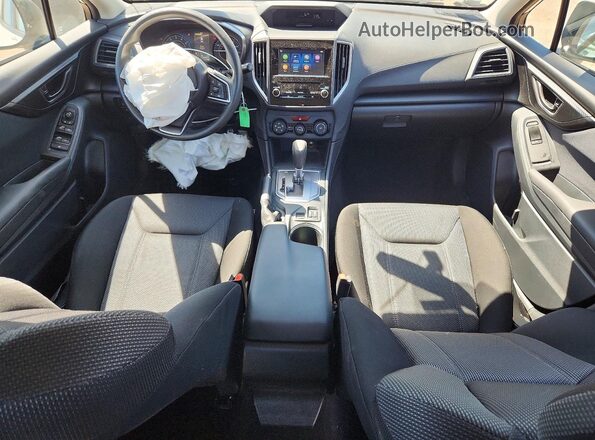 4S3GKAD65K3621409 2019 SUBARU IMPREZA White Vista del salpicadero