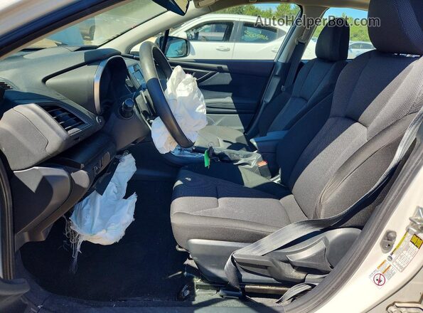 4S3GKAD65K3621409 2019 SUBARU IMPREZA White Vista interior delantera