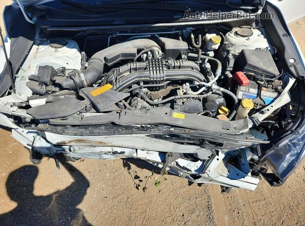 4S3GKAD65K3621409 2019 SUBARU IMPREZA White Vista interior trasera