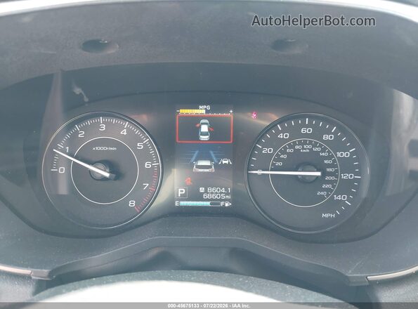 4S3GKAD65L3611903 2020 SUBARU IMPREZA Gray Հետևի նստատեղերի տեսք