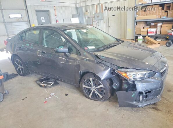 4S3GKAD65N3604050 2022 SUBARU IMPREZA Синий Передняя правая четверть