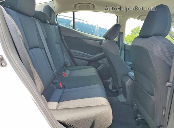 4S3GKAD66H3613702 2017 SUBARU IMPREZA White Vista de los asientos traseros