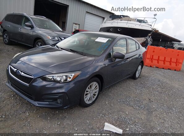 4S3GKAD66H3617166 2017 SUBARU IMPREZA Blue Przód lewy