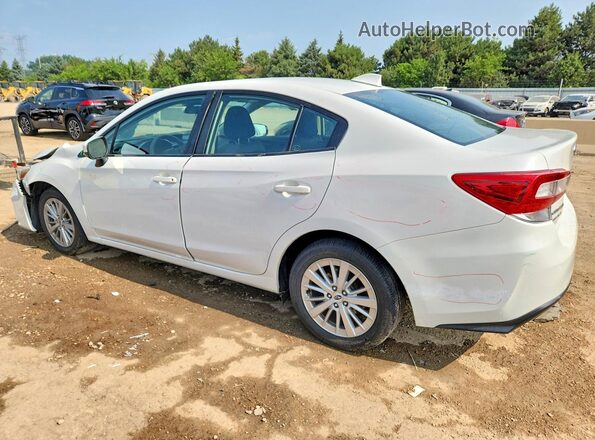 4S3GKAD66J3625015 2018 SUBARU IMPREZA White Rear left