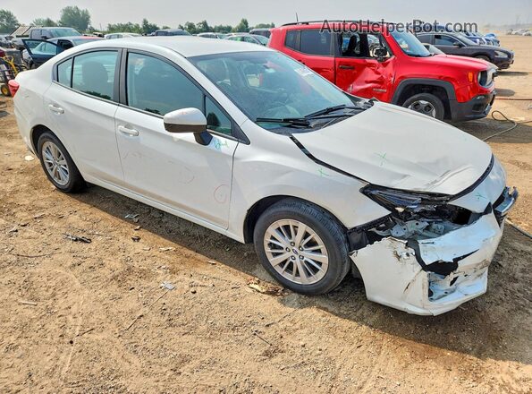 4S3GKAD66J3625015 2018 SUBARU IMPREZA White Front right