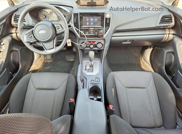 4S3GKAD66J3625015 2018 SUBARU IMPREZA White Dashboard view