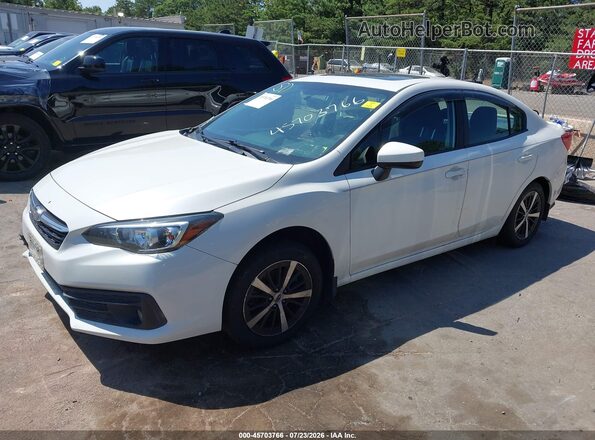 4S3GKAD66L3606192 2020 SUBARU IMPREZA White Przód lewy