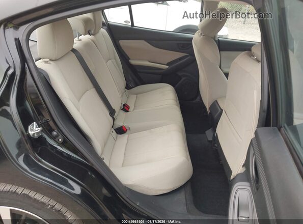 4S3GKAD67K3605079 2019 SUBARU IMPREZA Black VIN კოდის სტიკერის ხედი