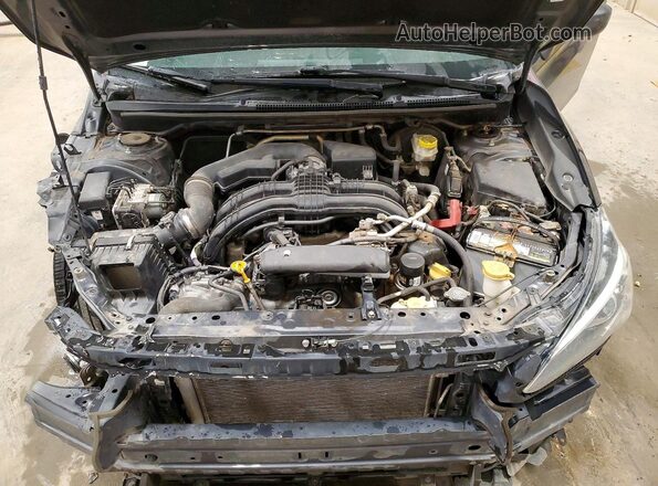 4S3GKAD67K3617913 2019 SUBARU IMPREZA Gray Rear interior view