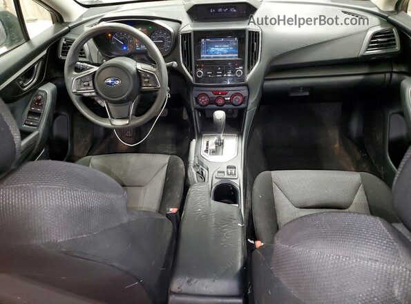 4S3GKAD67K3617913 2019 SUBARU IMPREZA Gray Dashboard view