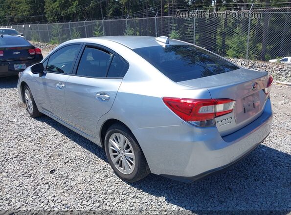 4S3GKAD6XJ3614602 2018 SUBARU IMPREZA Серебряный Задняя левая четверть