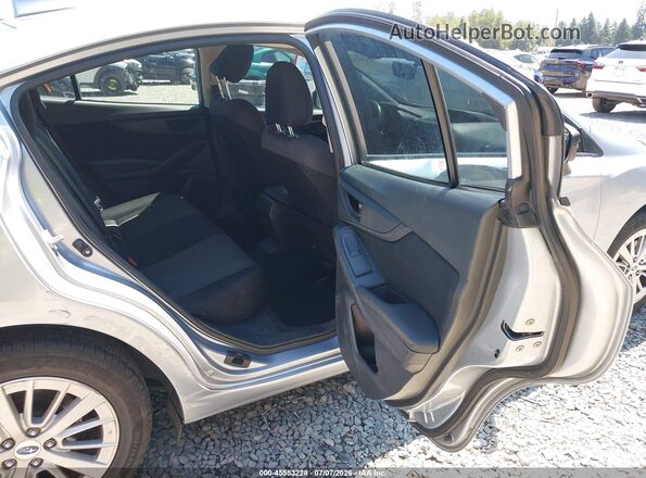 4S3GKAD6XJ3614602 2018 SUBARU IMPREZA Серебряный Вид наклейки с VIN-кодом
