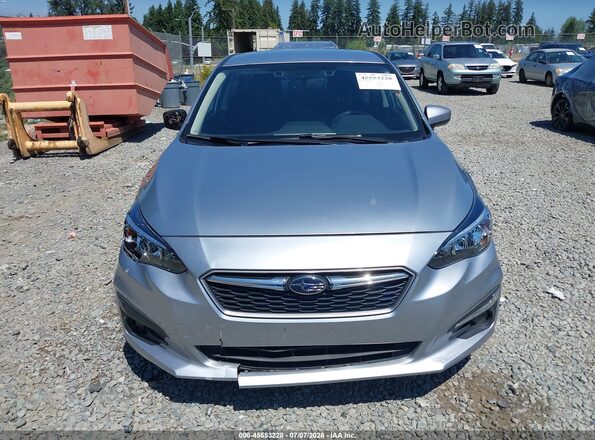 4S3GKAD6XJ3614602 2018 SUBARU IMPREZA Серебряный Вид панели приборов