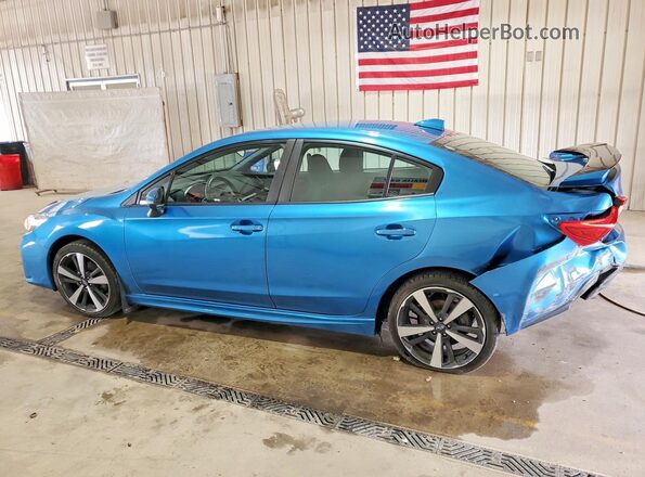 4S3GKAJ62K1604762 2019 SUBARU IMPREZA Blue Tył lewy