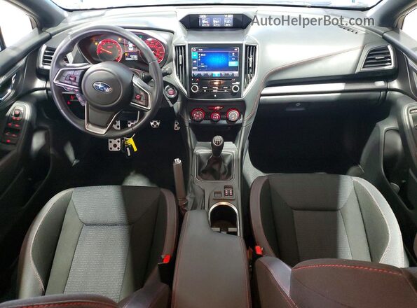 4S3GKAJ62K1604762 2019 SUBARU IMPREZA Blue Widok deski rozdzielczej