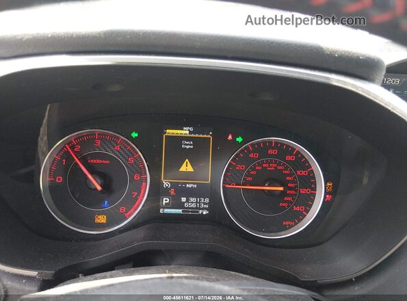 4S3GKAJ65K3608793 2019 SUBARU IMPREZA Black უკანა სავარძლების ხედი