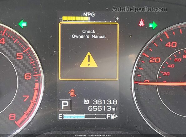 4S3GKAJ65K3608793 2019 SUBARU IMPREZA Black 