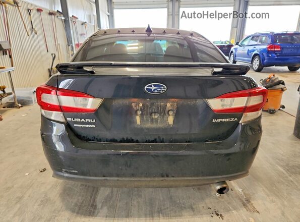 4S3GKAJ69K1623955 2019 SUBARU IMPREZA Black Widok z tyłu