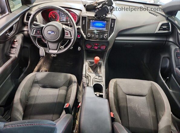 4S3GKAJ69K1623955 2019 SUBARU IMPREZA Black Widok deski rozdzielczej