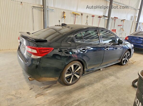 4S3GKAJ69K1623955 2019 SUBARU IMPREZA Black Tył prawy