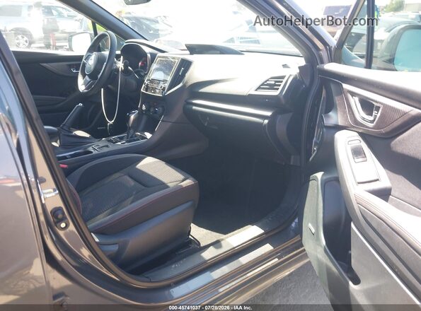 4S3GKAL61J3619852 2018 SUBARU IMPREZA Серый Вид салона спереди
