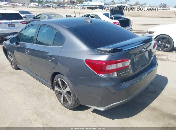 4S3GKAL61J3619852 2018 SUBARU IMPREZA Серый Задняя левая четверть