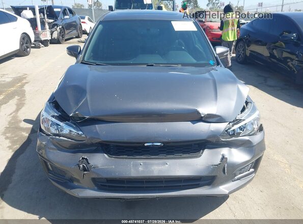 4S3GKAL61J3619852 2018 SUBARU IMPREZA Серый Вид щитка приборов