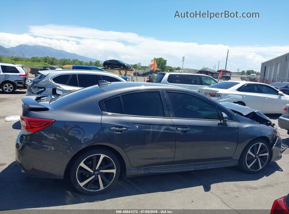 4S3GKAL64P3604982 2023 SUBARU IMPREZA Gray Вид задньої частини салону