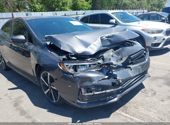 4S3GKAL64P3604982 2023 SUBARU IMPREZA Gray Вид спереду